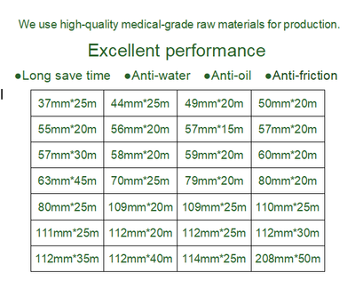 Blank Thermal roll for medical instruments